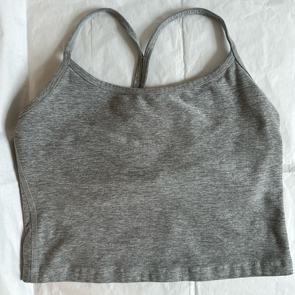 Spacedye Slim Racerback Cropped Tank